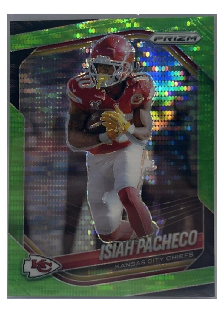 2025 Panini Prizm Base Set Isiah Pacheco #126 card