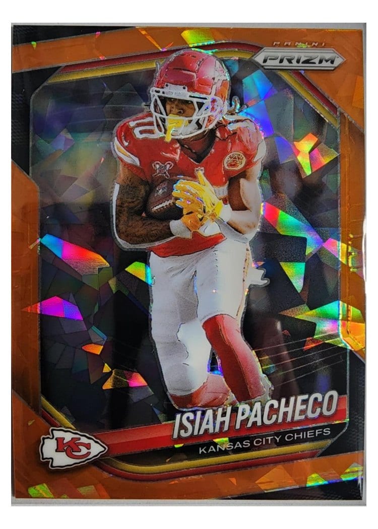 2025 Panini Prizm Base Set Isiah Pacheco #126 card