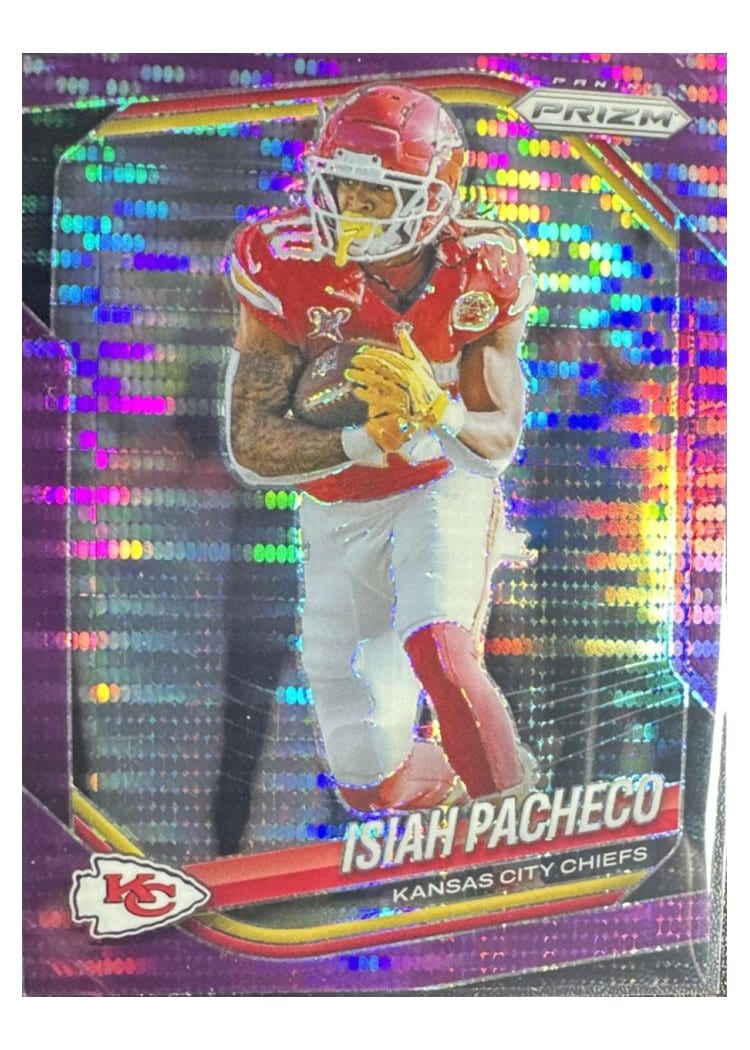 2025 Panini Prizm Base Set Isiah Pacheco #126 card