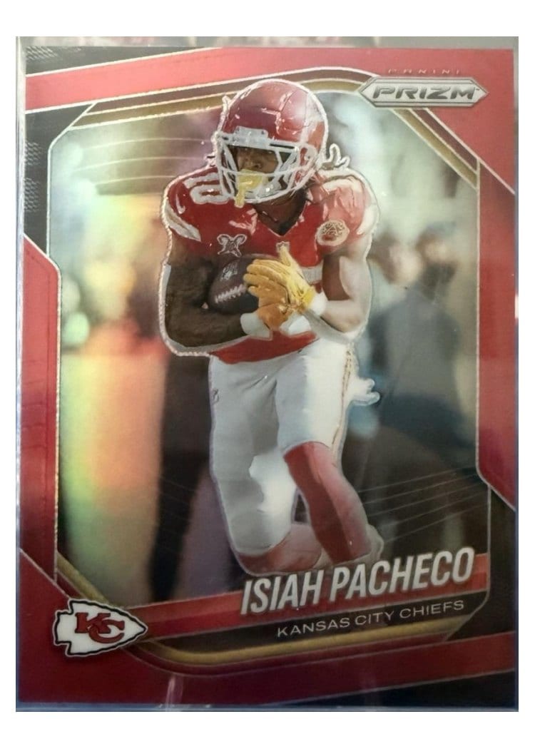 2025 Panini Prizm Base Set Isiah Pacheco #126 card