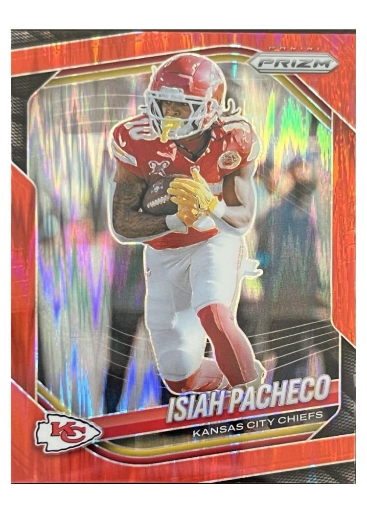2025 Panini Prizm Base Set Isiah Pacheco #126 card