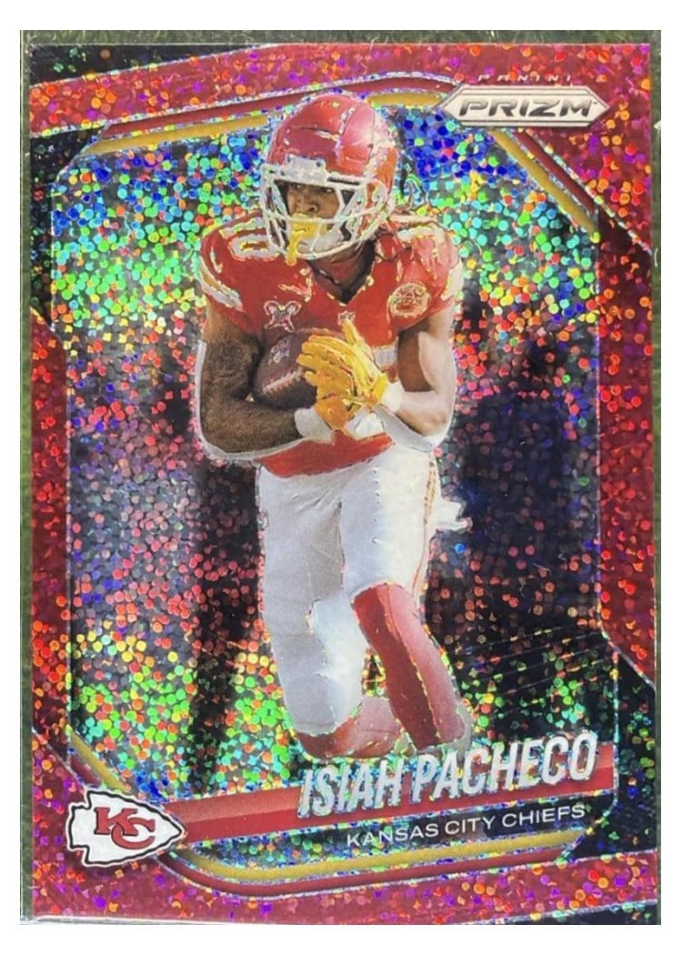 2025 Panini Prizm Base Set Isiah Pacheco #126 card