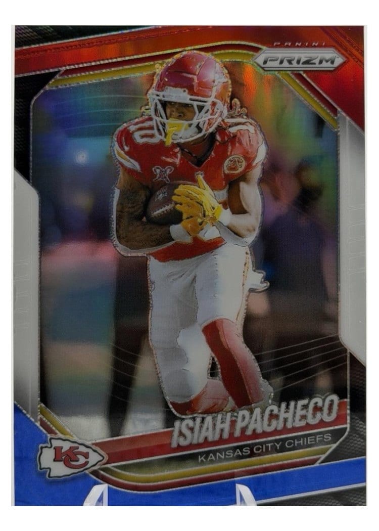 2025 Panini Prizm Base Set Isiah Pacheco #126 card
