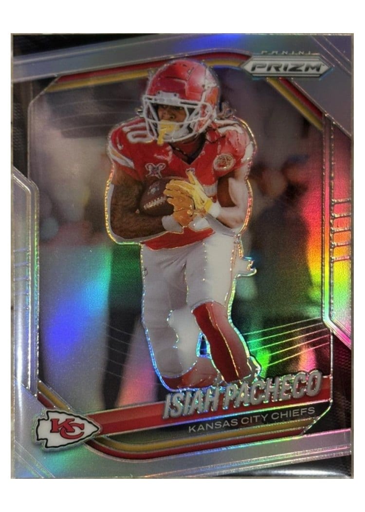 2025 Panini Prizm Base Set Isiah Pacheco #126 card