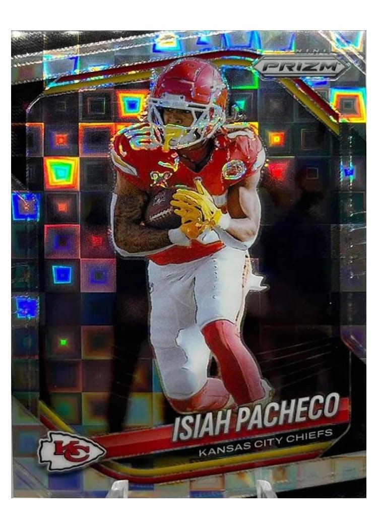 2025 Panini Prizm Base Set Isiah Pacheco #126 card