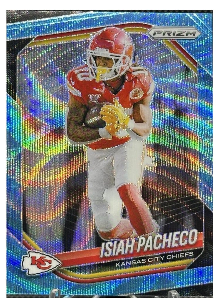 2025 Panini Prizm Base Set Isiah Pacheco #126 card