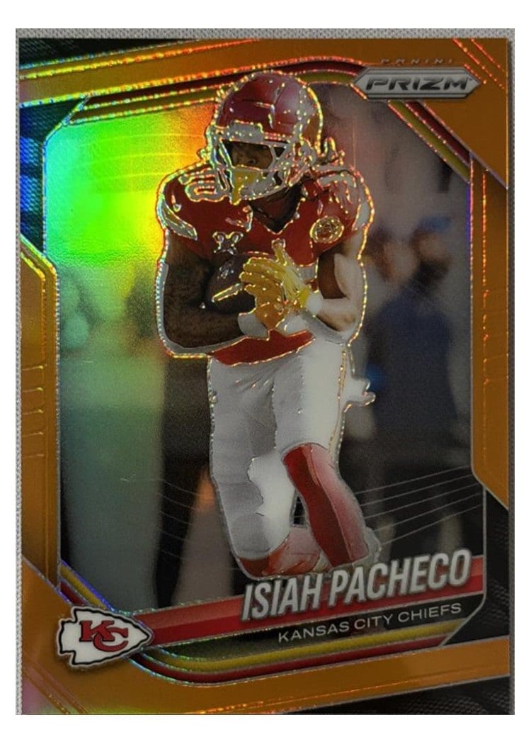2025 Panini Prizm Base Set Isiah Pacheco #126 card