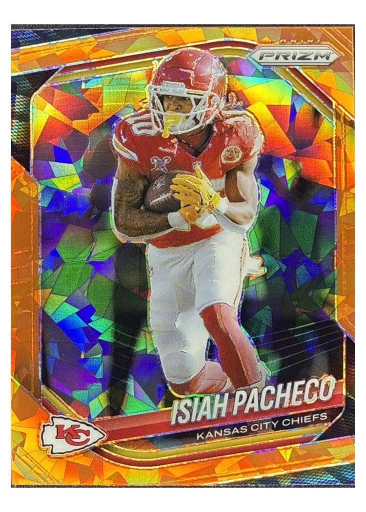 2025 Panini Prizm Base Set Isiah Pacheco #126 card