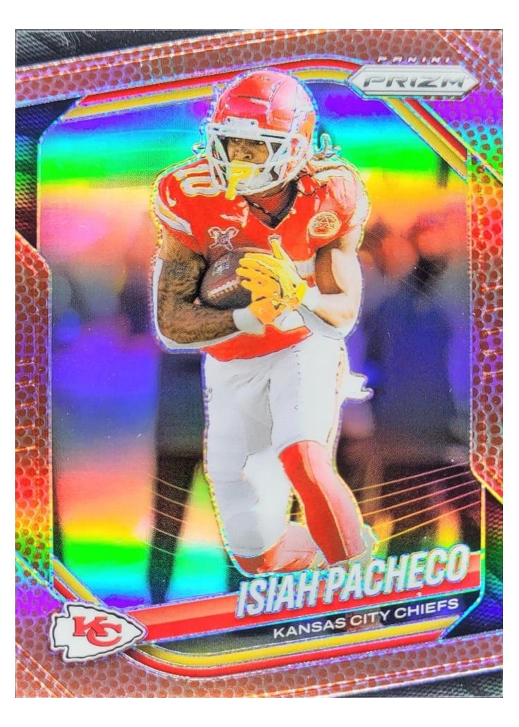 2025 Panini Prizm Base Set Isiah Pacheco #126 card