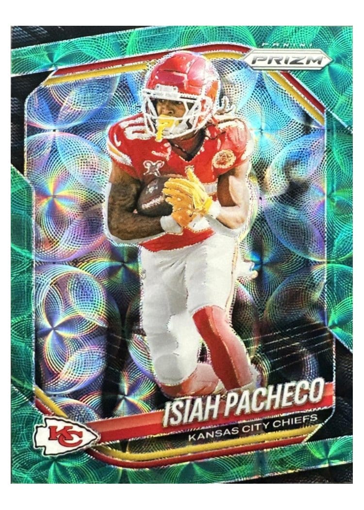2025 Panini Prizm Base Set Isiah Pacheco #126 card