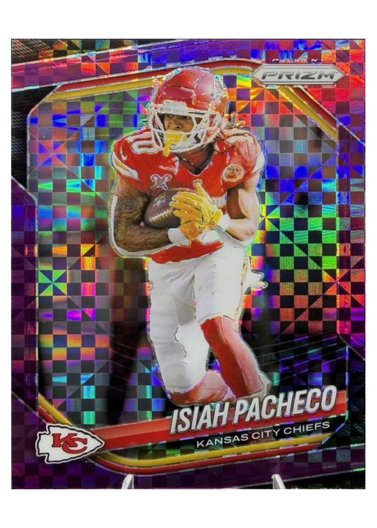 2025 Panini Prizm Base Set Isiah Pacheco #126 card