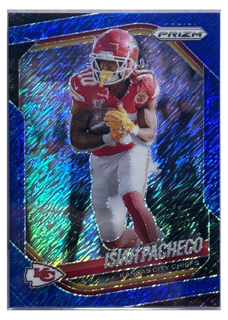 2025 Panini Prizm Base Set Isiah Pacheco #126 card