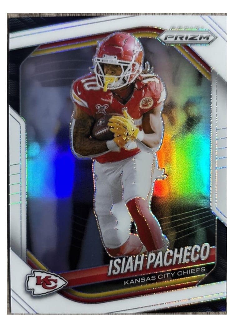 2025 Panini Prizm Base Set Isiah Pacheco #126 card