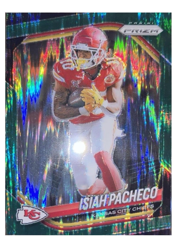 2025 Panini Prizm Base Set Isiah Pacheco #126 card