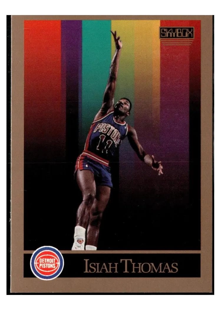 1990 Skybox Isiah Thomas #93 card
