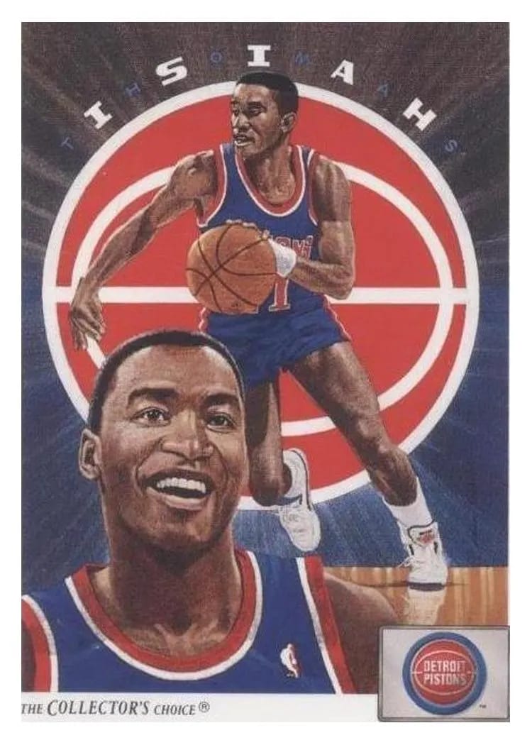 1991 Upper Deck Isiah Thomas #91 card