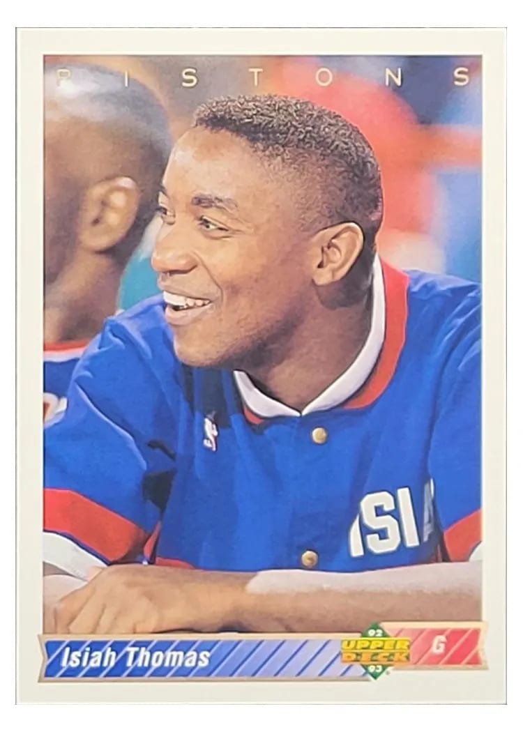 1992 Upper Deck Isiah Thomas #263 card