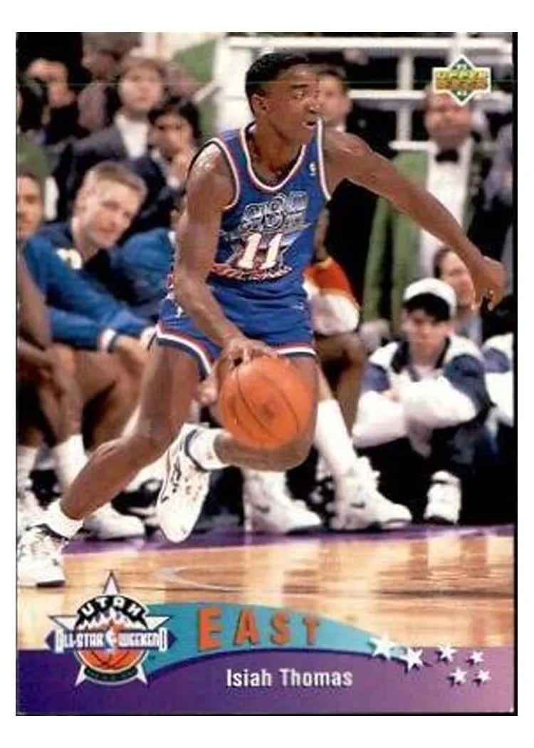 1992 Upper Deck Isiah Thomas #426 card