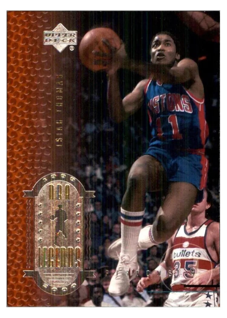 1999 Upper Deck Legends Isiah Thomas #45 card