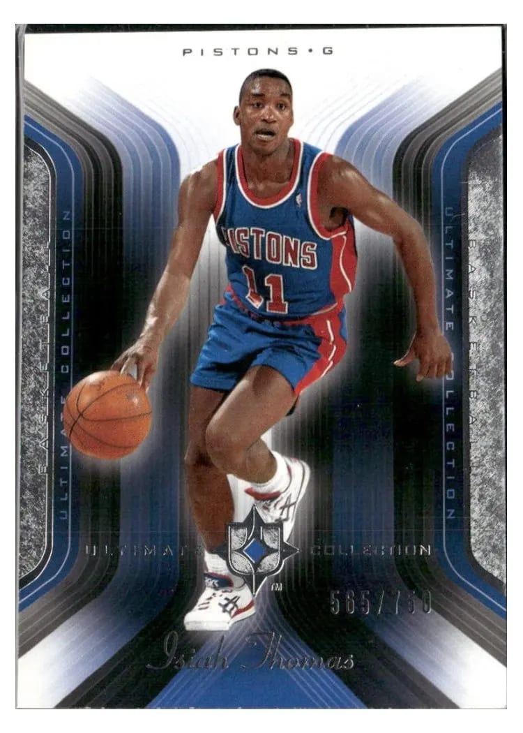 2004 Upper Deck Ultimate Collection Isiah Thomas #29 card