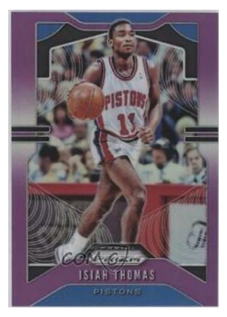 2019-20 Panini Prizm Base Set Isiah Thomas #30 card