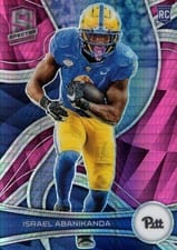 2023 Panini Chronicles Draft Picks Spectra Israel Abanikanda #22 card