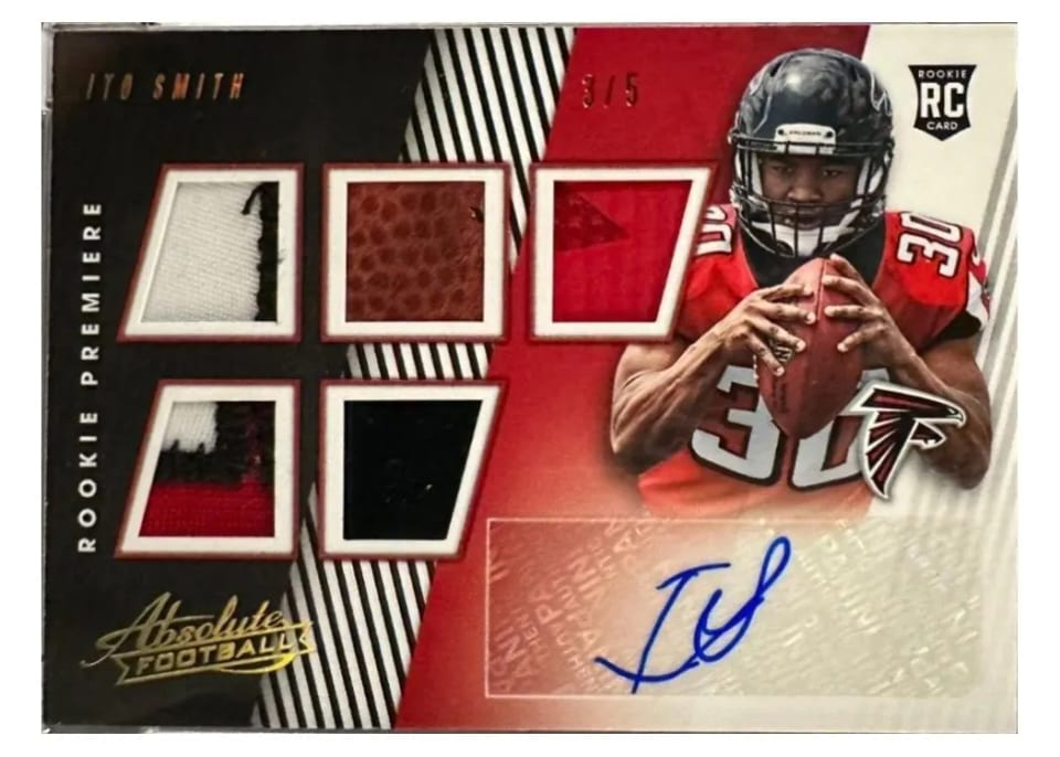 2018 Panini Absolute Ito Smith #190 card