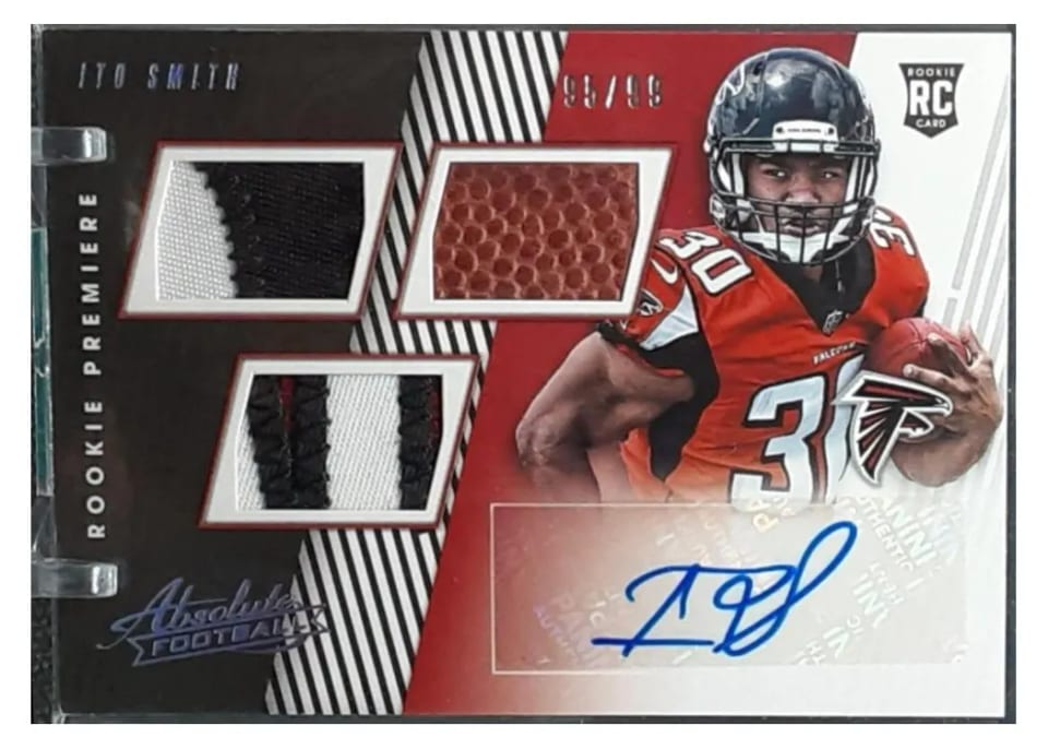 2018 Panini Absolute Ito Smith #190 card