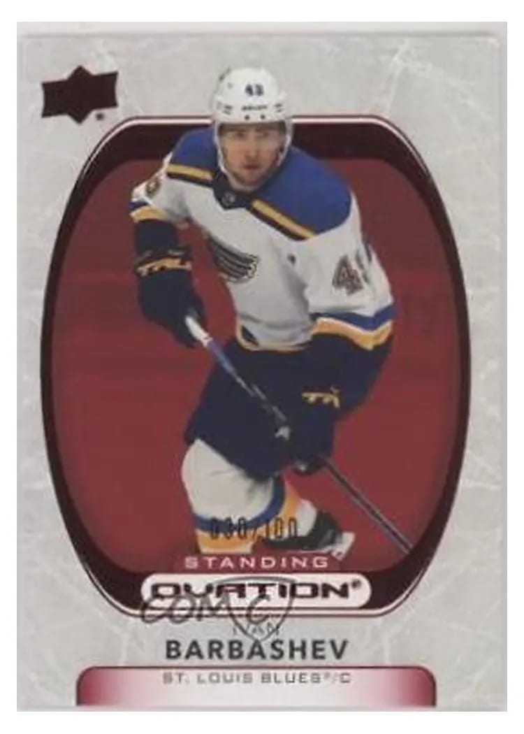2021-22 Upper Deck Ovation Base Set Ivan Barbashev #7 card