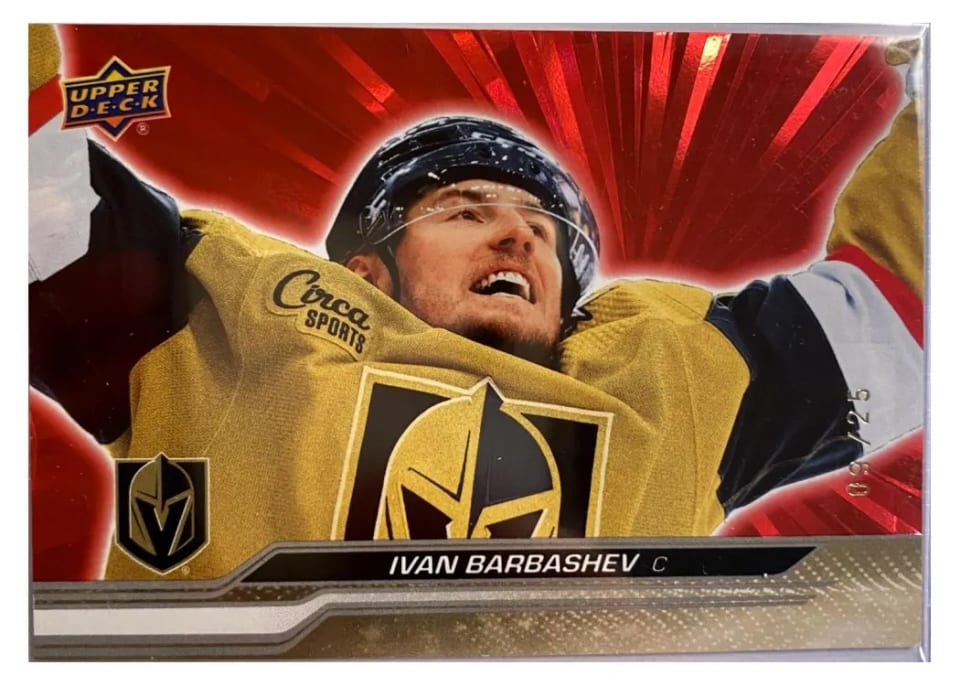2023-24 Upper Deck Base Set Ivan Barbashev #643 card