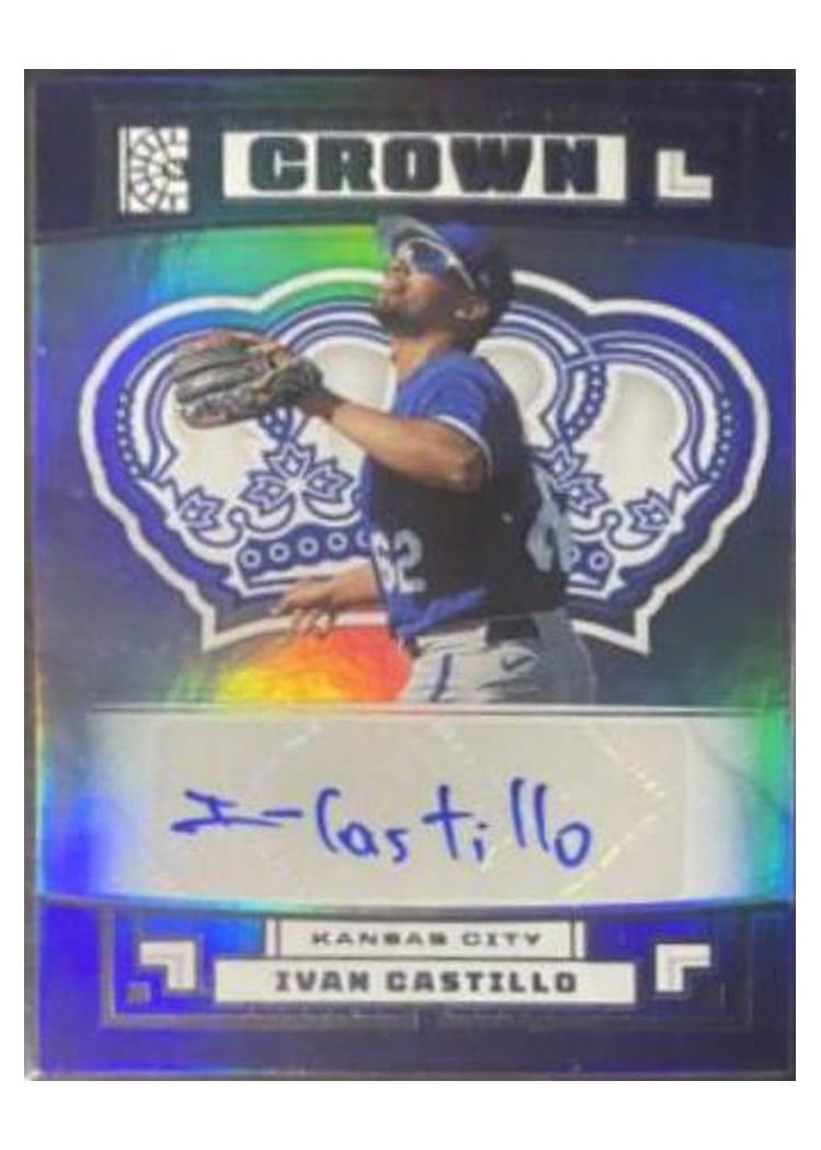 2022 Panini Capstone Crown Autographs Ivan Castillo #C-IC card