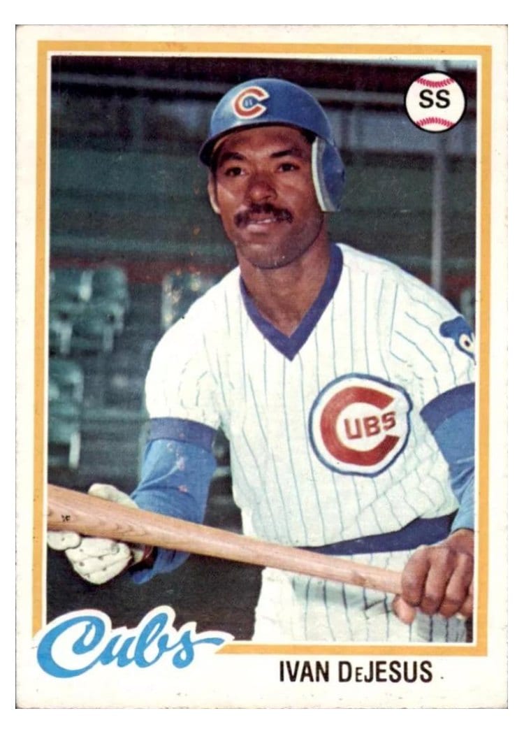 1978 Topps Ivan DeJesus #152 card