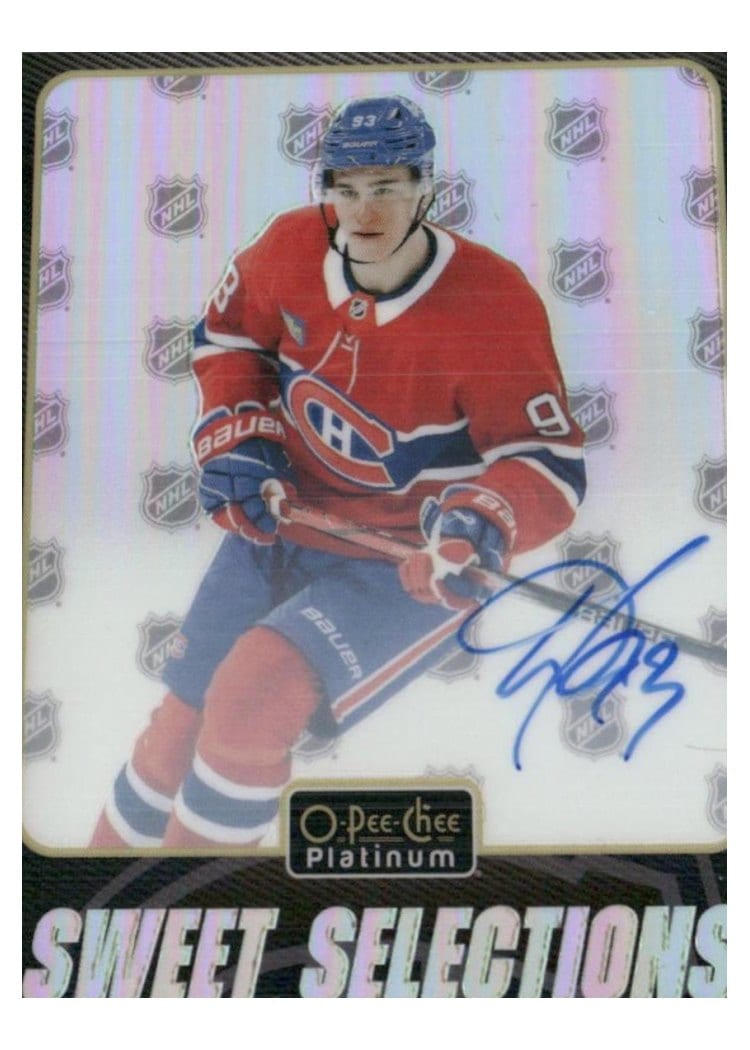 2025-26 O-Pee-Chee Platinum Sweet Selections Rainbow Auto Ivan Demidov #SS-1 card