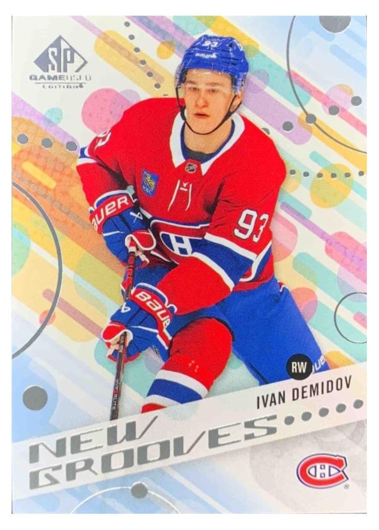 2025-26 SP Game Used New Grooves Ivan Demidov #NG-13 card