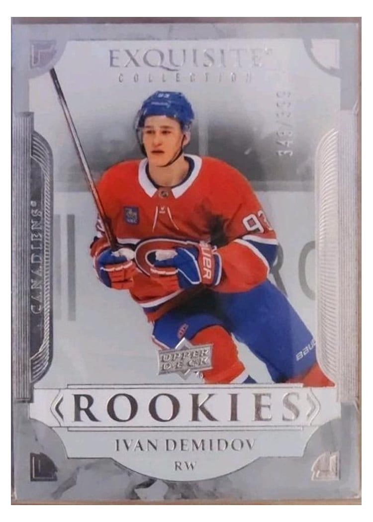 2025-26 Upper Deck Black Diamond Exquisite Rookies Ivan Demidov #R-ID