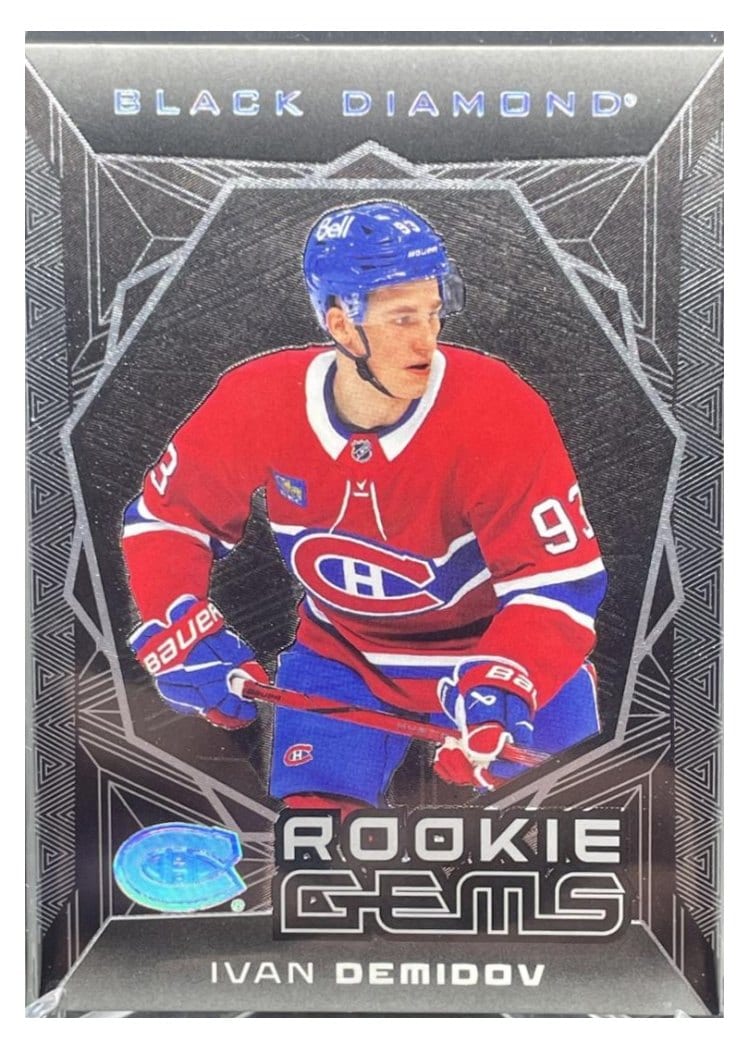 2025-26 Upper Deck Black Diamond Rookie Gems Ivan Demidov #RG-ID card