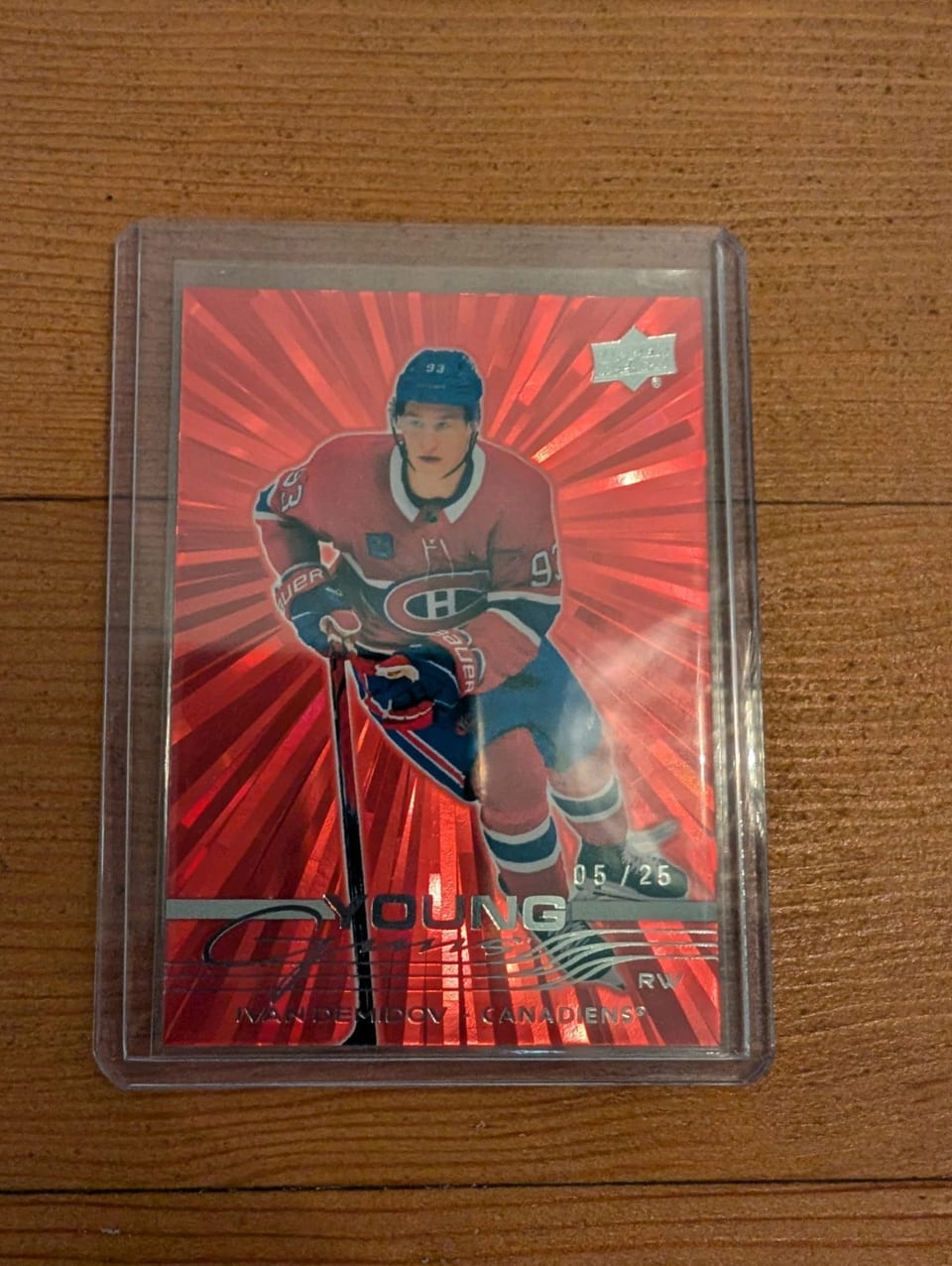 2025 Upper Deck Ivan Demidov #205 card
