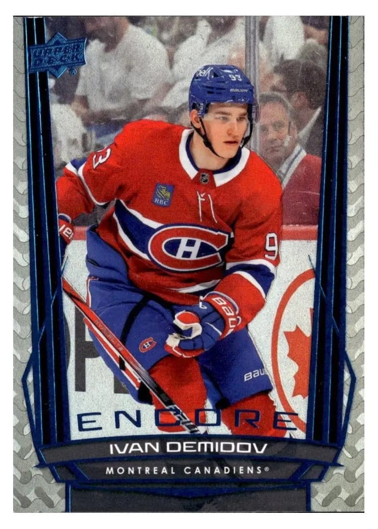 2025 Upper Deck Encore Ivan Demidov #E-36 card