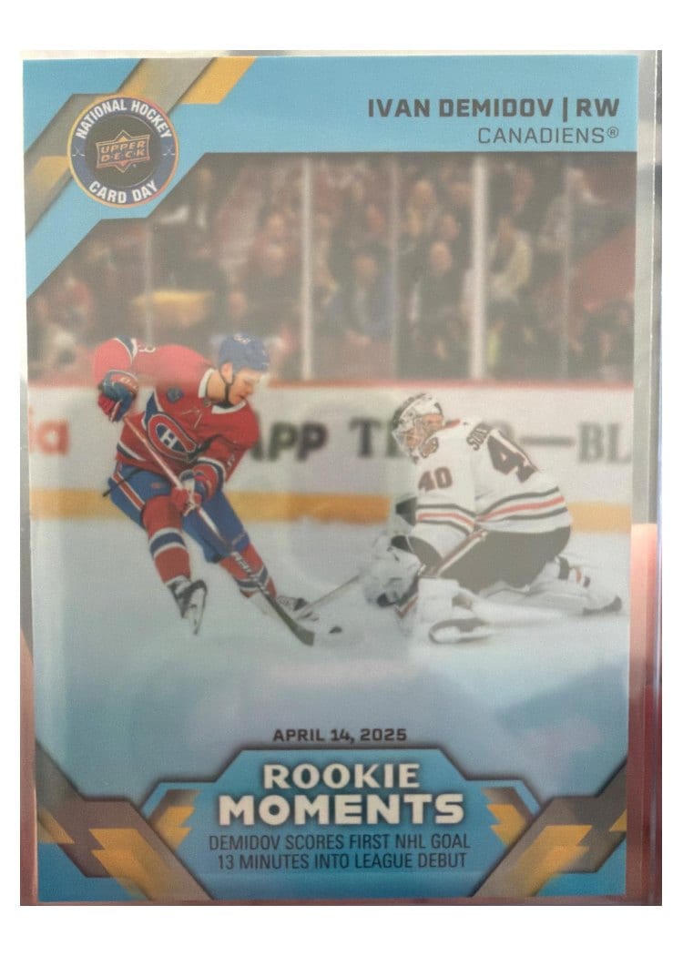 2026 Upper Deck National Hockey Card Day Base Set Ivan Demidov #NHCD-31 card