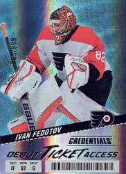2024-25 Upper Deck Credentials Base Set Ivan Fedotov #140 card