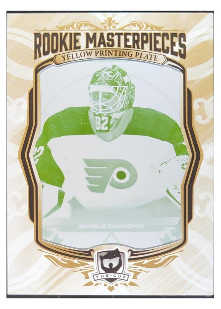 2024-25 Upper Deck The Cup Rookie Masterpiece Printing Plates - Black Diamond Relic Rookies Single Ivan Fedotov #BDR-IF card