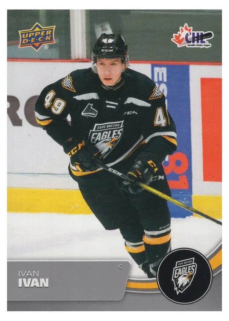 2021 Upper Deck CHL Ivan Ivan #132 card