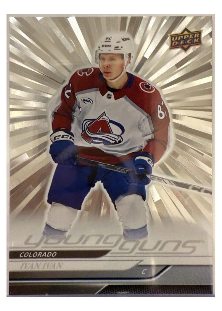 2024-25 Upper Deck Base Set Ivan Ivan #481 card
