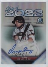 2022 Bowman Draft Class of 2022 Autographs Ivan Melendez #C22A-IM card