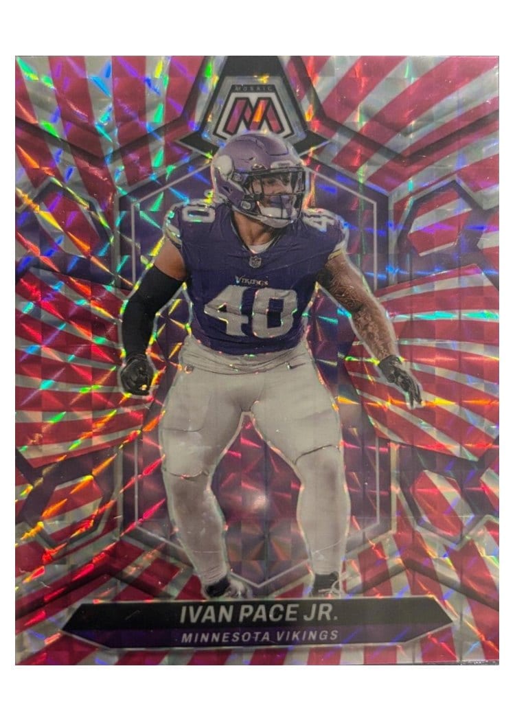 2024 Panini Mosaic Base Set Ivan Pace Jr. #146 card
