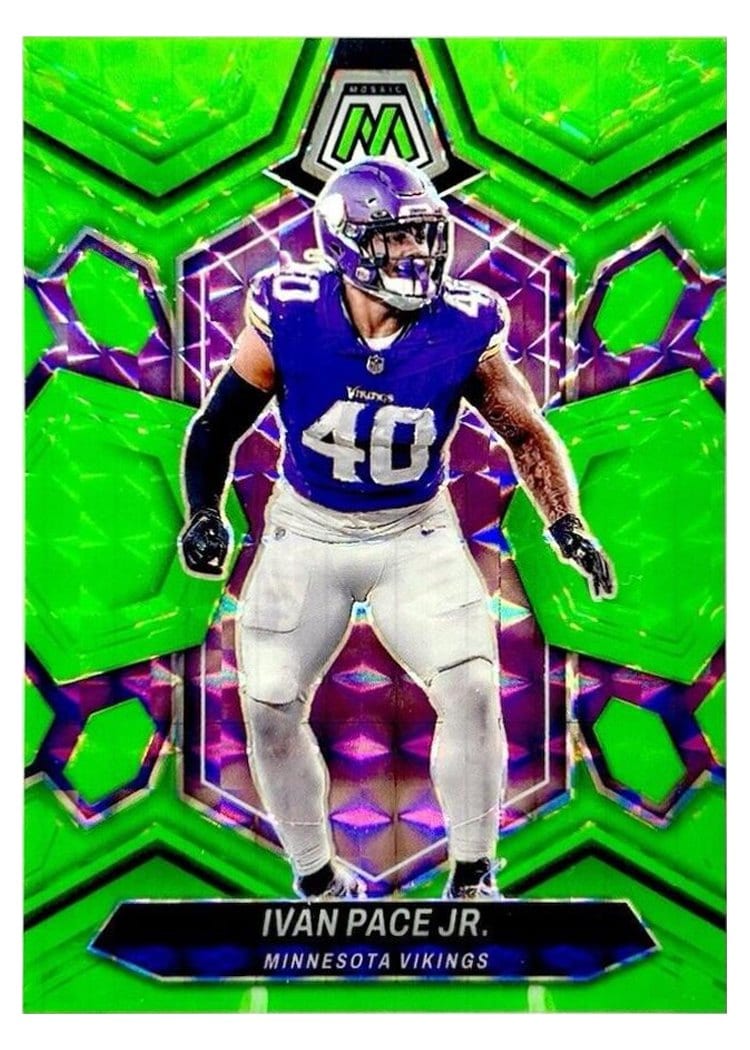 2024 Panini Mosaic Base Set Ivan Pace Jr. #146 card