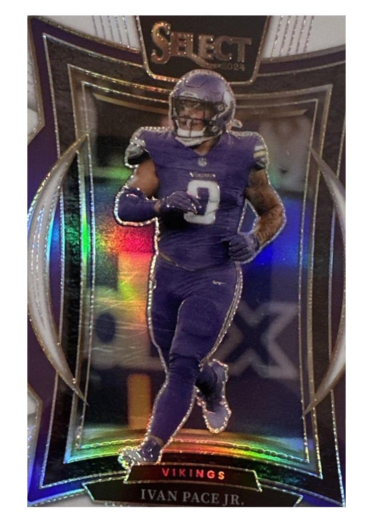 2024 Panini Select Base Set Ivan Pace Jr. #62 card