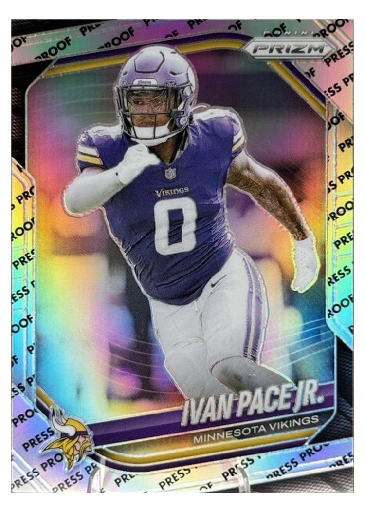 2025 Panini Prizm Base Set Ivan Pace Jr. #77 card
