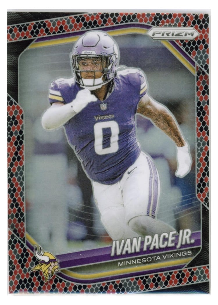 2025 Panini Prizm Base Set Ivan Pace Jr. #77 card