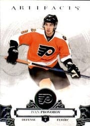 2017-18 Upper Deck Artifacts Base Set Ivan Provorov #24 card